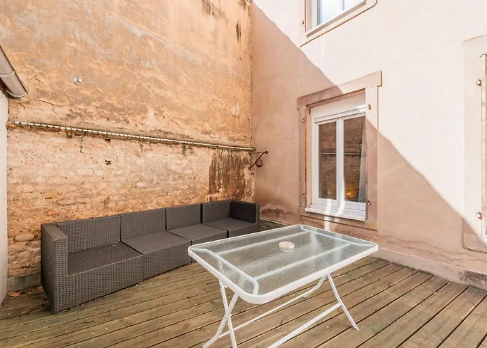 شقة L'ecrin Strasbourgeois - T3 Avec Grande Terrasse ستراسبورغ